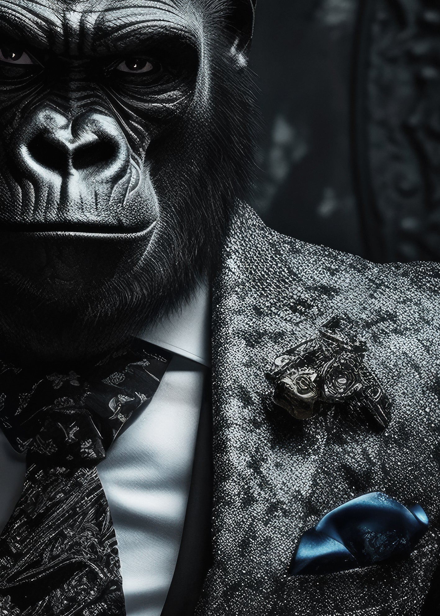 Canvastavla - Gorilla Man