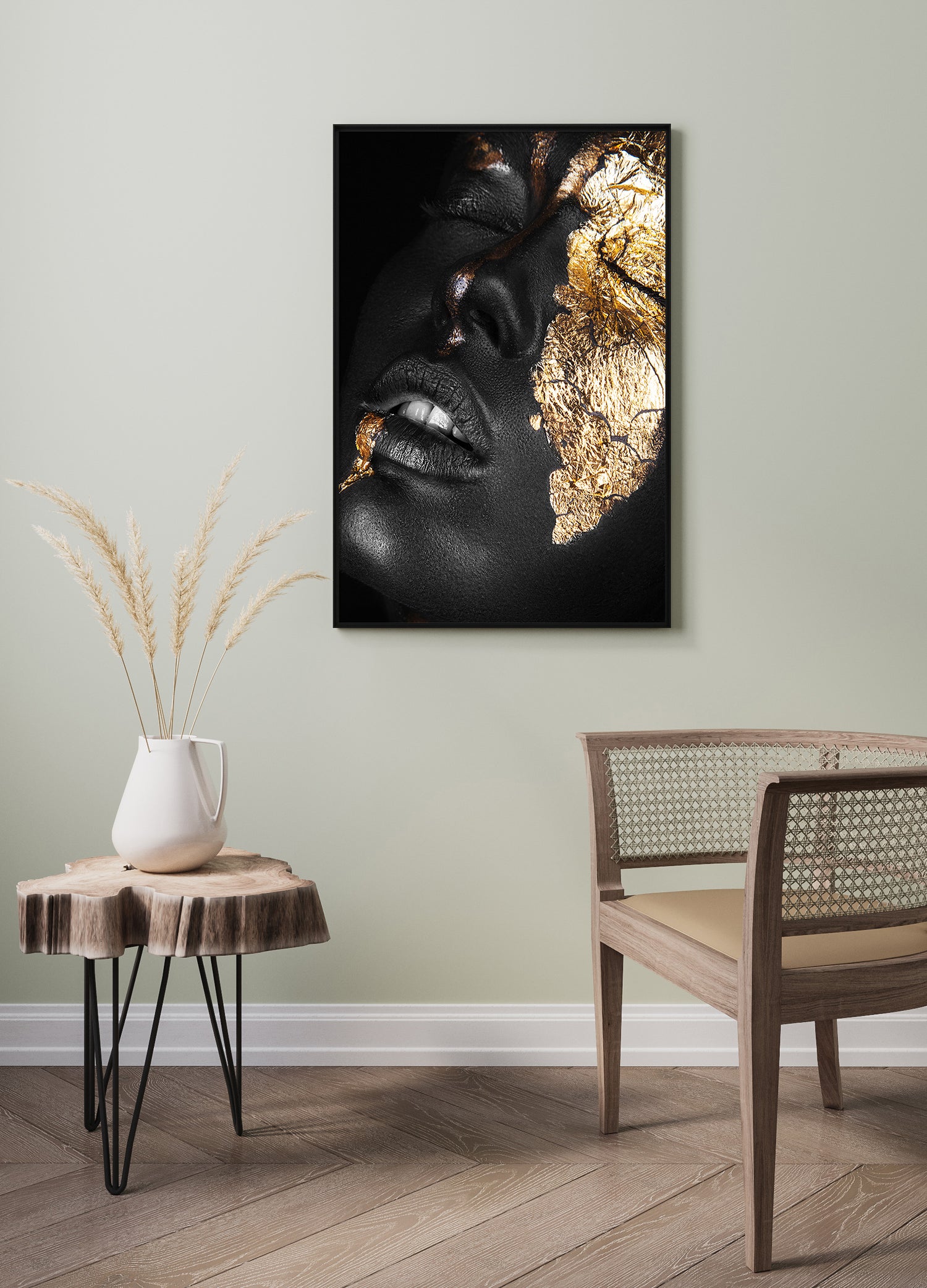 Poster - Golden Face