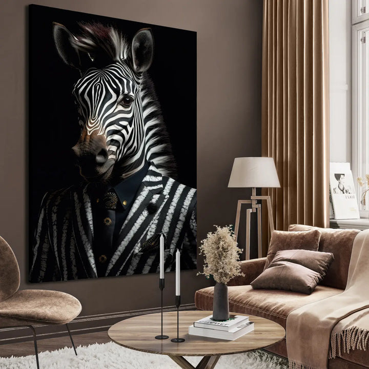 Canvastavla - Zebra Chic