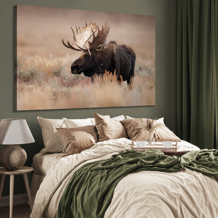 Canvastavla - Grand Moose