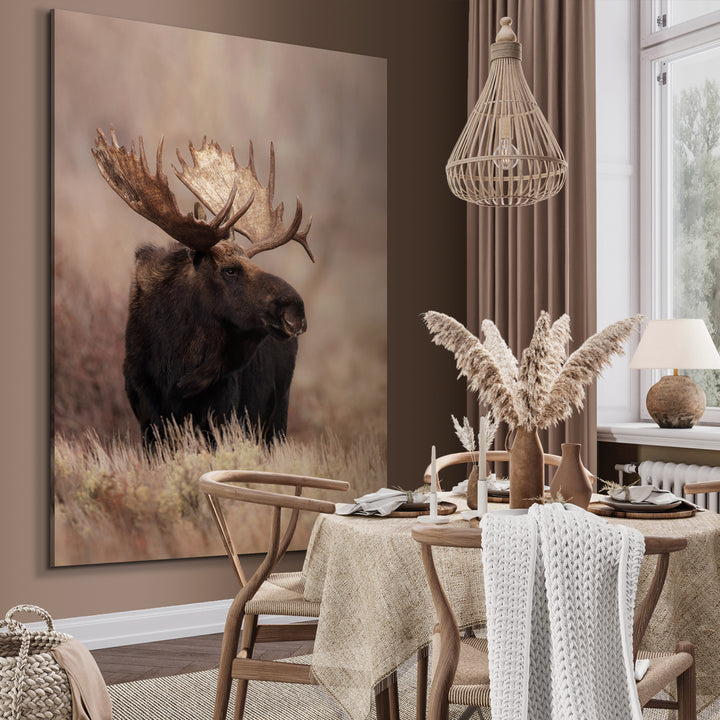 Canvastavla - Moose Moment