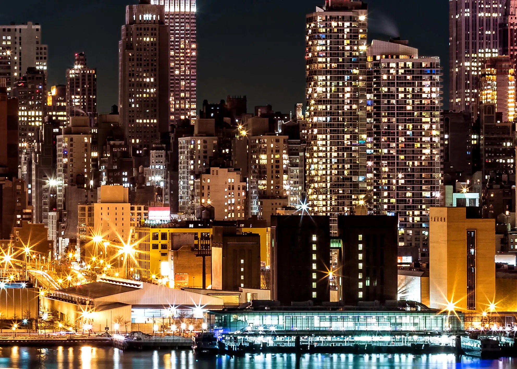 Canvastavla - Manhattan´s Light
