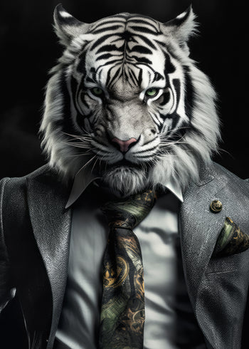 Canvastavla - Tiger Boss