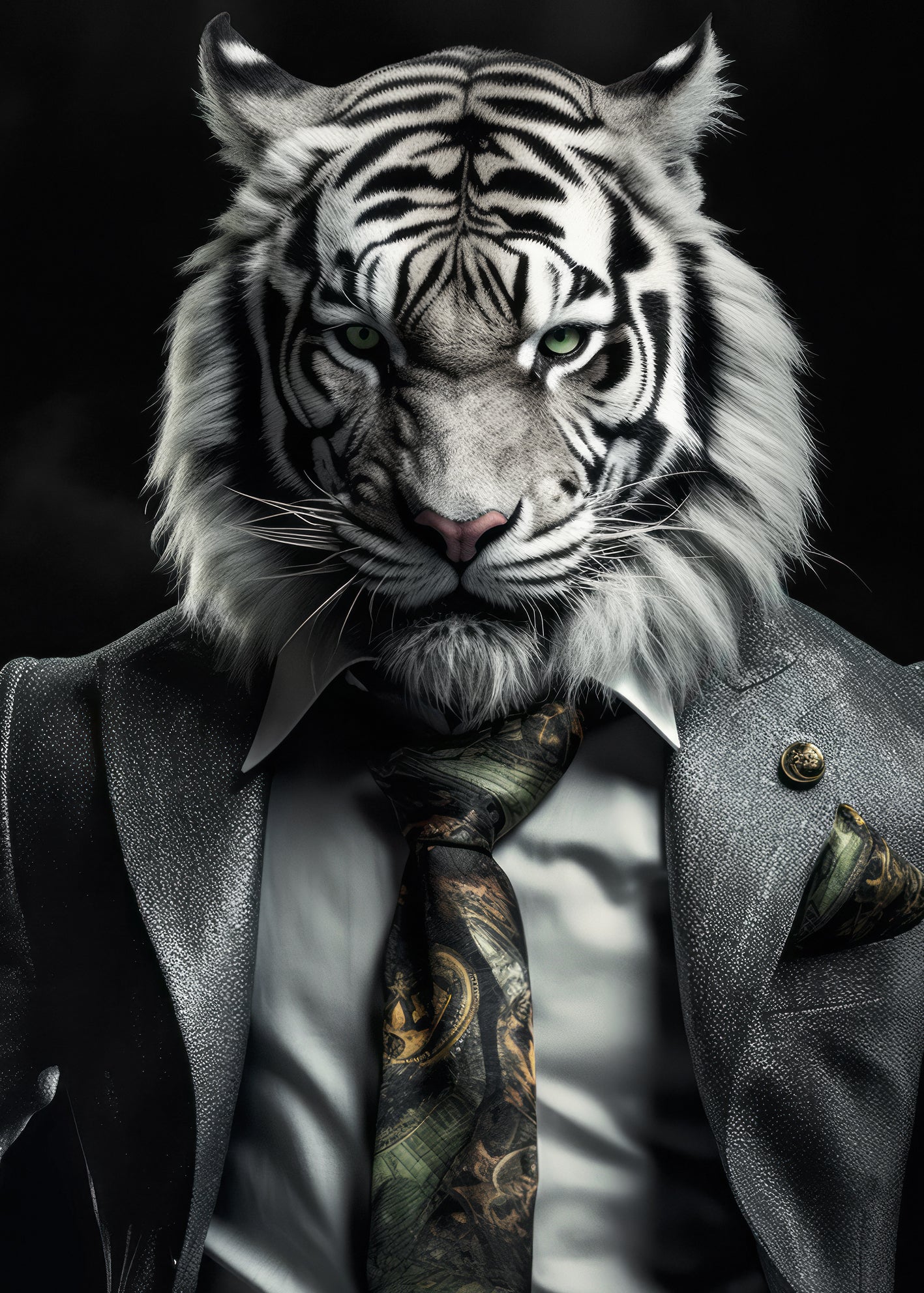 Canvastavla - Tiger Boss