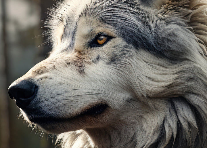 Canvastavla - Wolf Watch