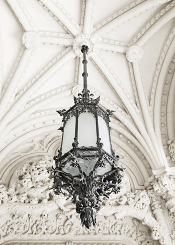 Canvastavla - Old Lantern