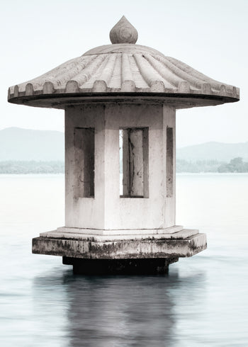 Canvastavla - Lighthouse in the sea