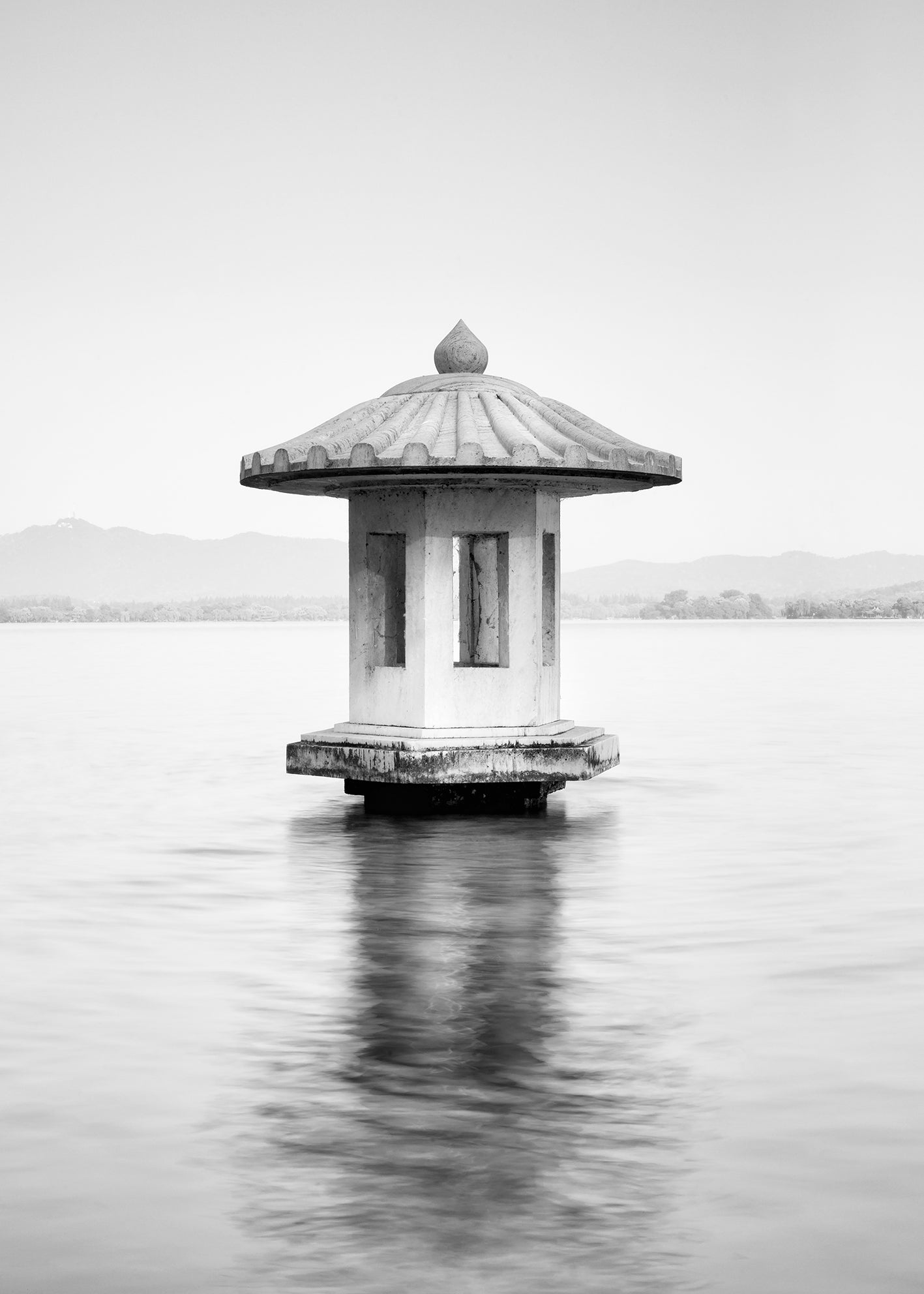 Canvastavla - Stone Lantern