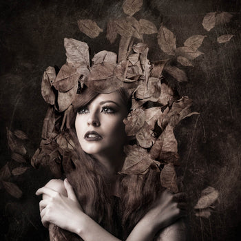 Canvastavla - Autumn Muse