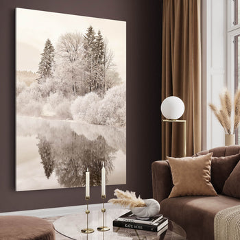 Canvastavla - Trees in Winter