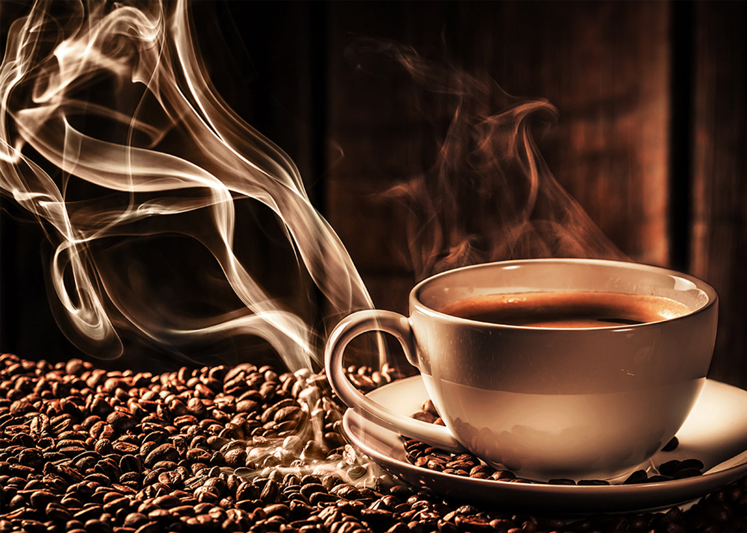 Canvastavla - Coffee Cup