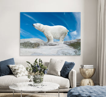 Canvastavla - King of the Arctic