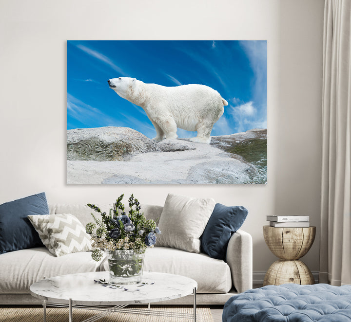 Canvastavla - King of the Arctic