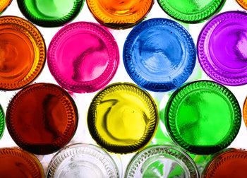 Canvastavla - Bottles