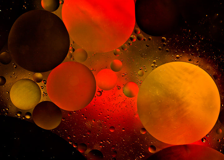 Canvastavla - Bubbles