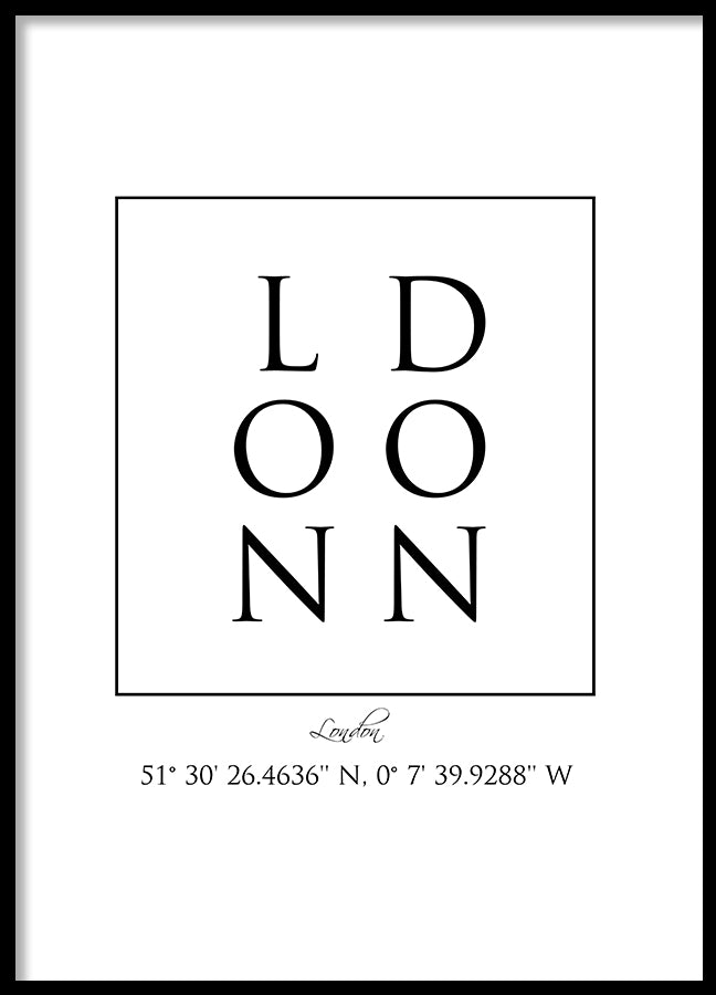 Poster - London
