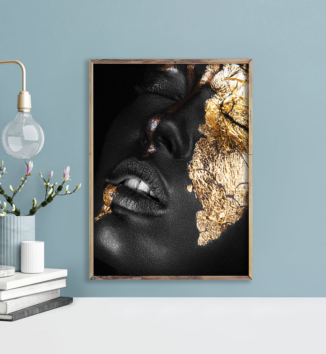 Poster - Golden Face