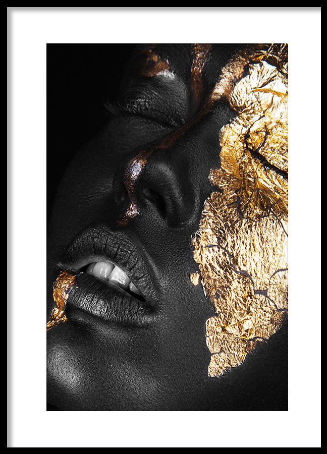 Poster - Golden Face