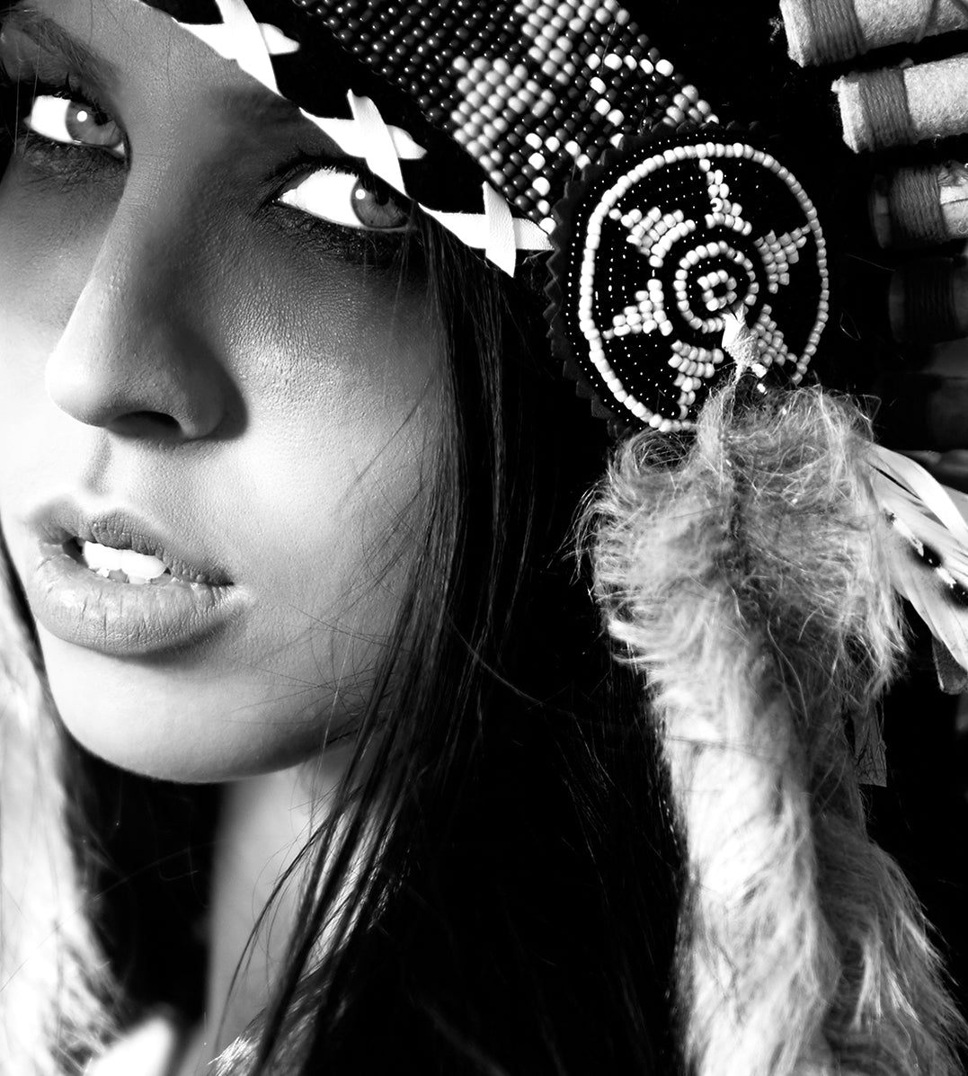 Canvastavla - Sioux