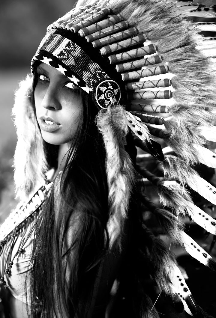 Canvastavla - Sioux