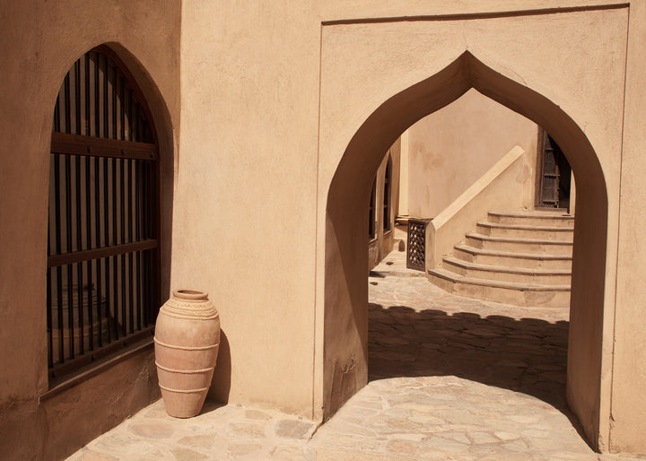 Canvastavla - Desert Archways