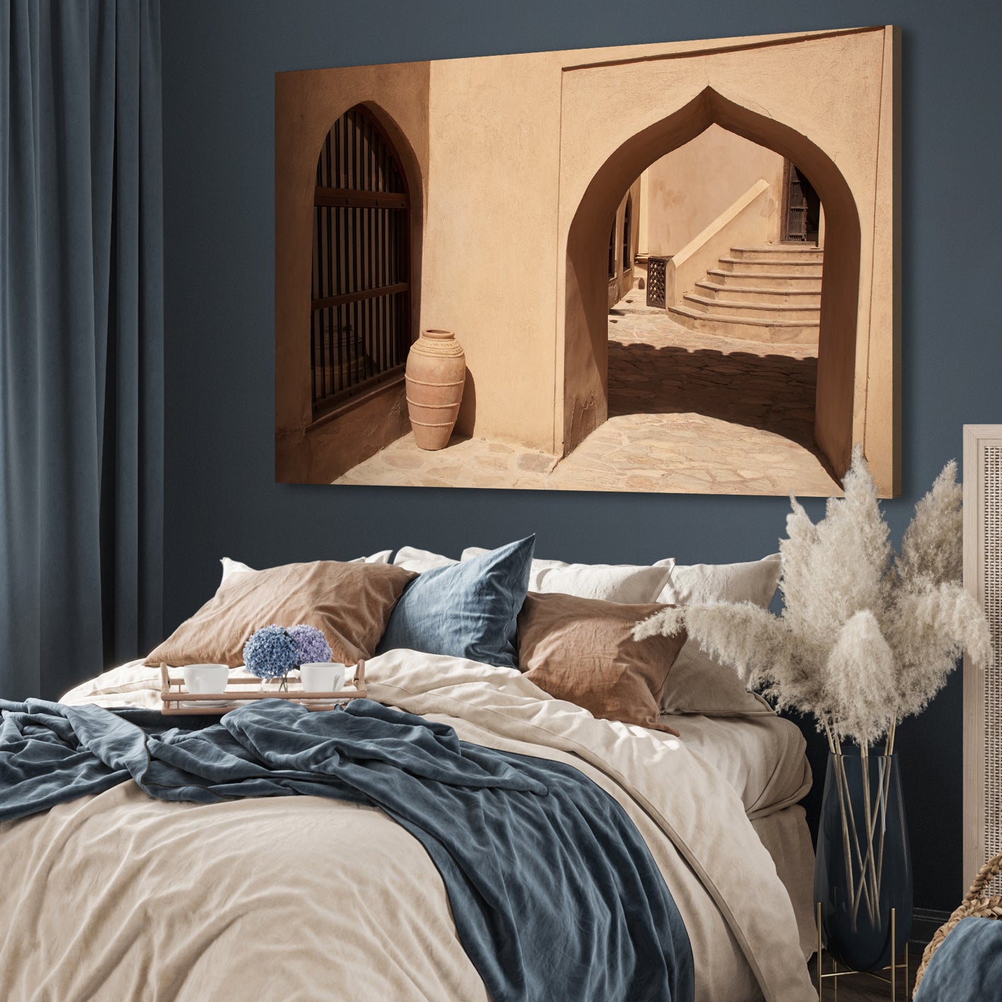 Canvastavla - Desert Archways