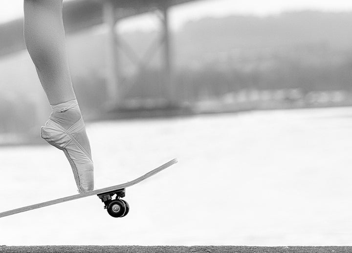 Canvastavla - Skater