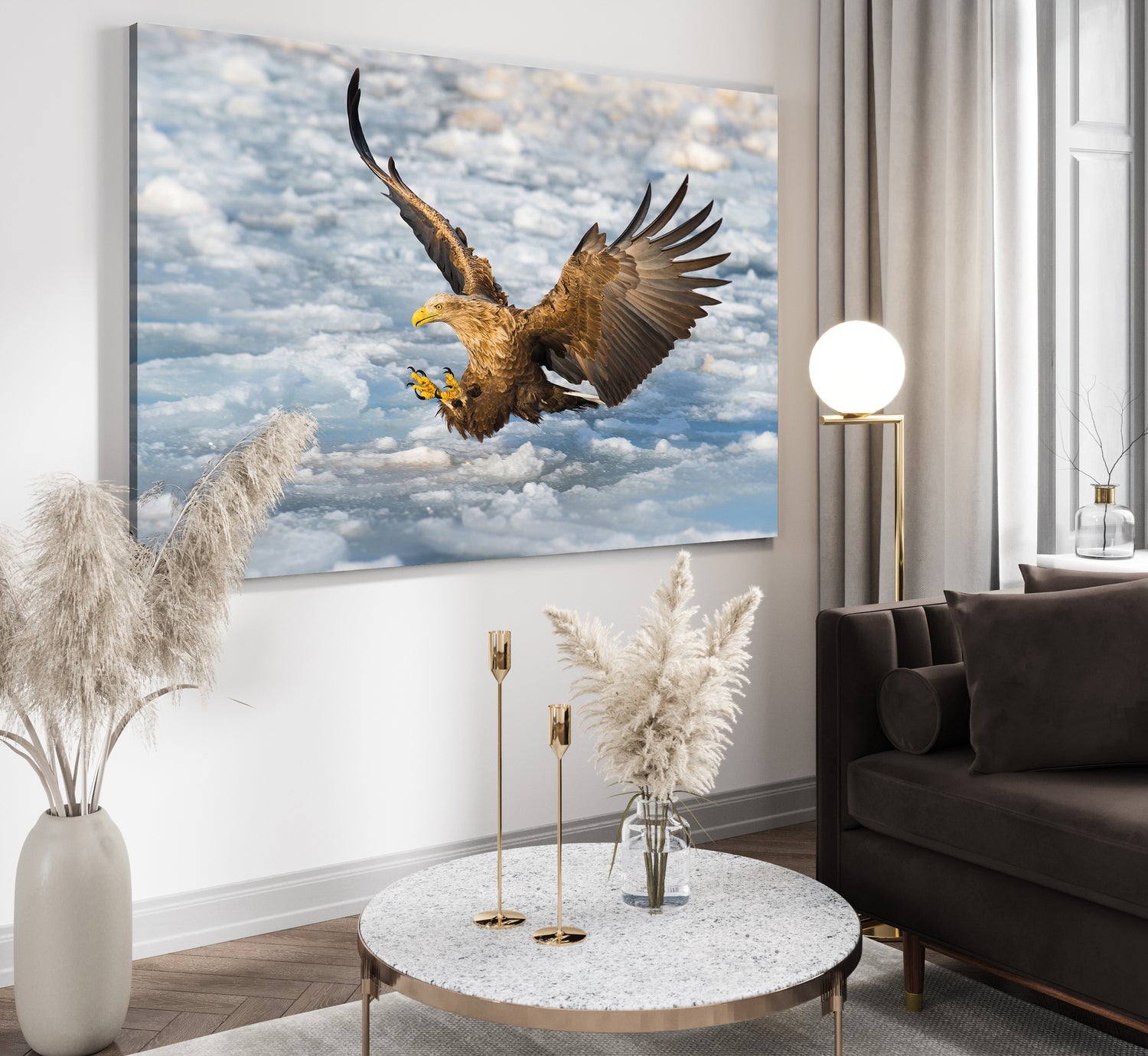 Canvastavla - Golden eagle
