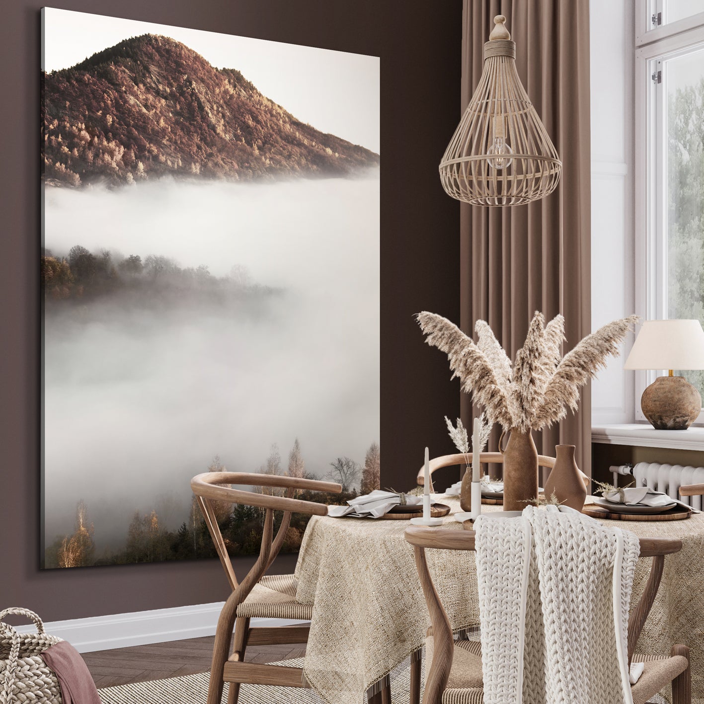 Canvastavla - Misty Morning
