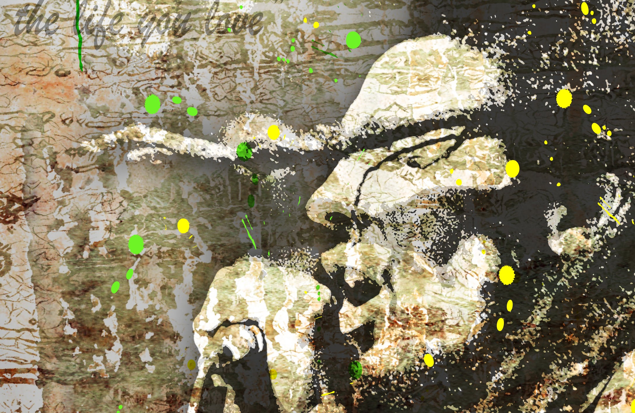 Canvastavla - Bob Marley