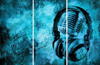 Ljuddämpande tavla - Musik i tre delar - Feel the Music