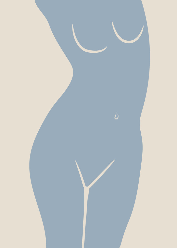 Canvastavla - Torso