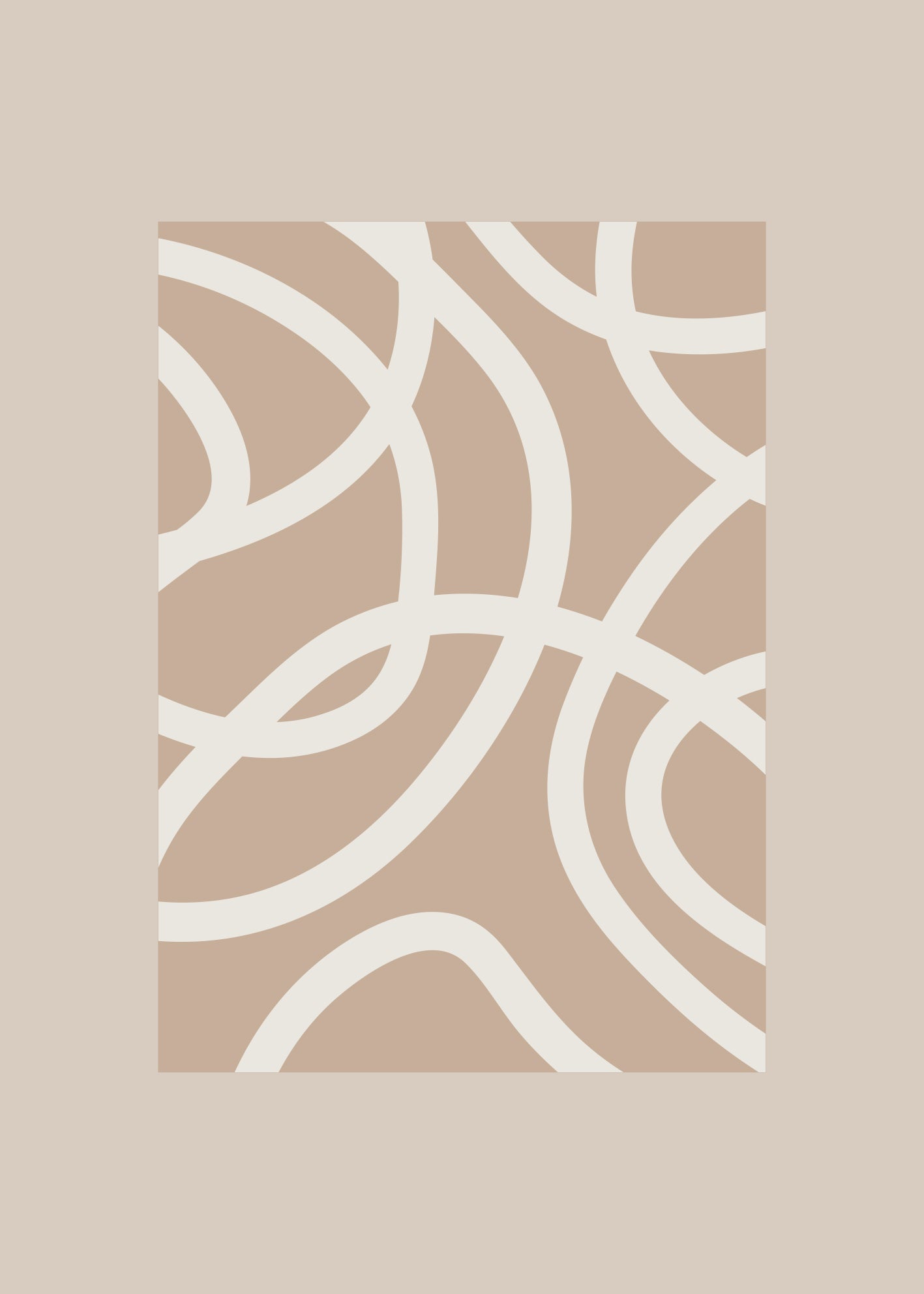 Canvastavla - Pattern