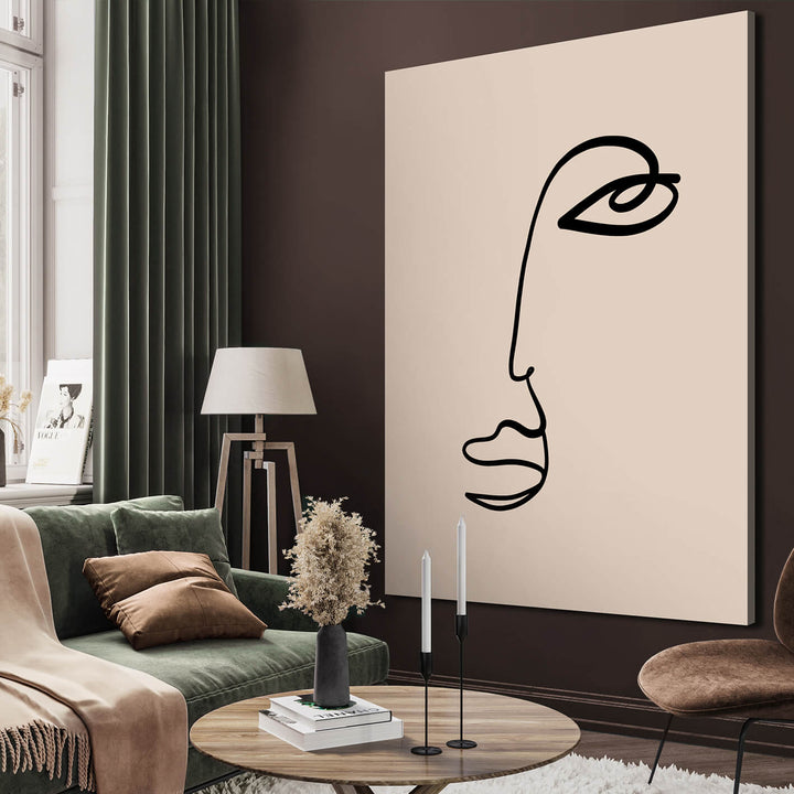 Canvastavla - Frill (70x100cm)