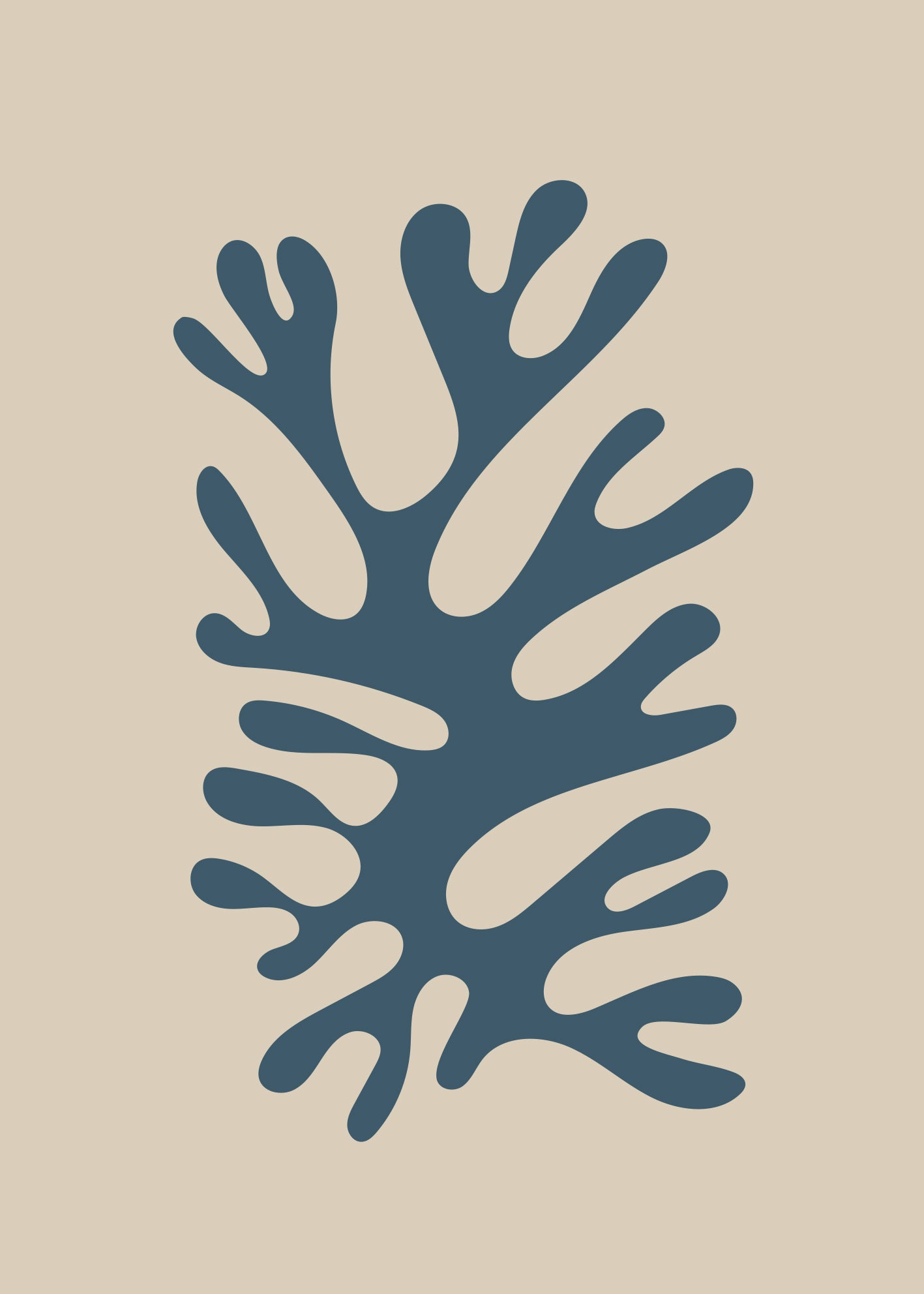 Canvastavla - Sealife Coral