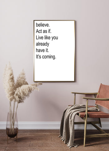 Poster - Live
