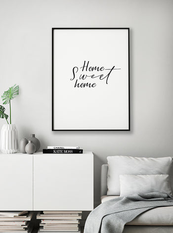 Poster - Home sweet home