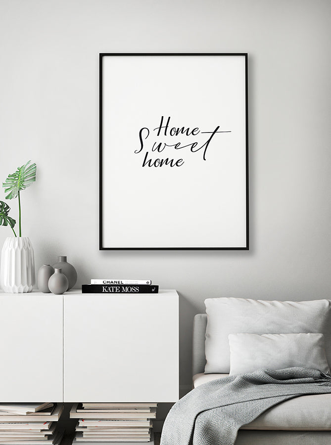 Poster - Home sweet home