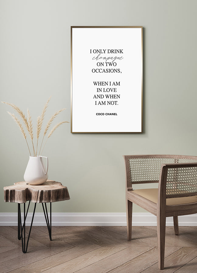 Poster - Champagne