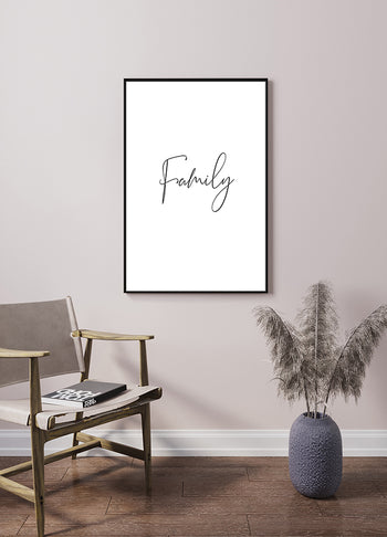 Poster - Family