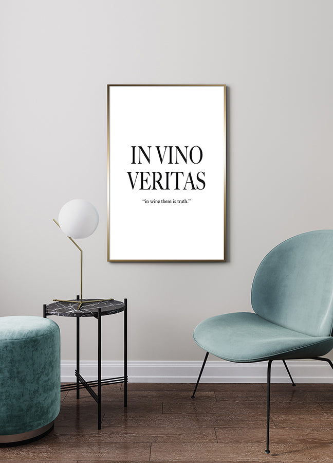 Poster - IN VINO VERITAS