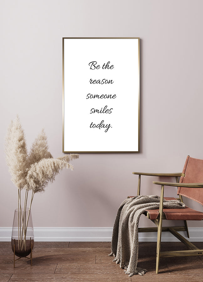 Poster - Be the reason...