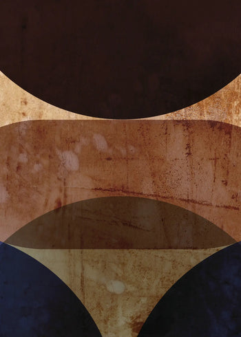 Canvastavla - Aged Symmetry