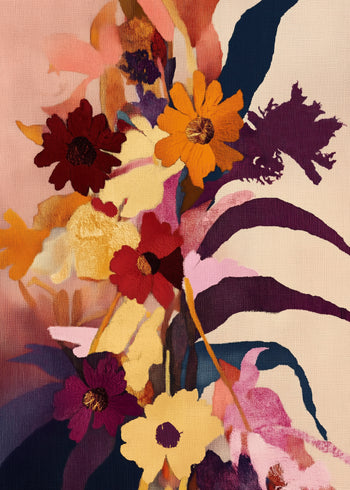Canvastavla - Fleurs