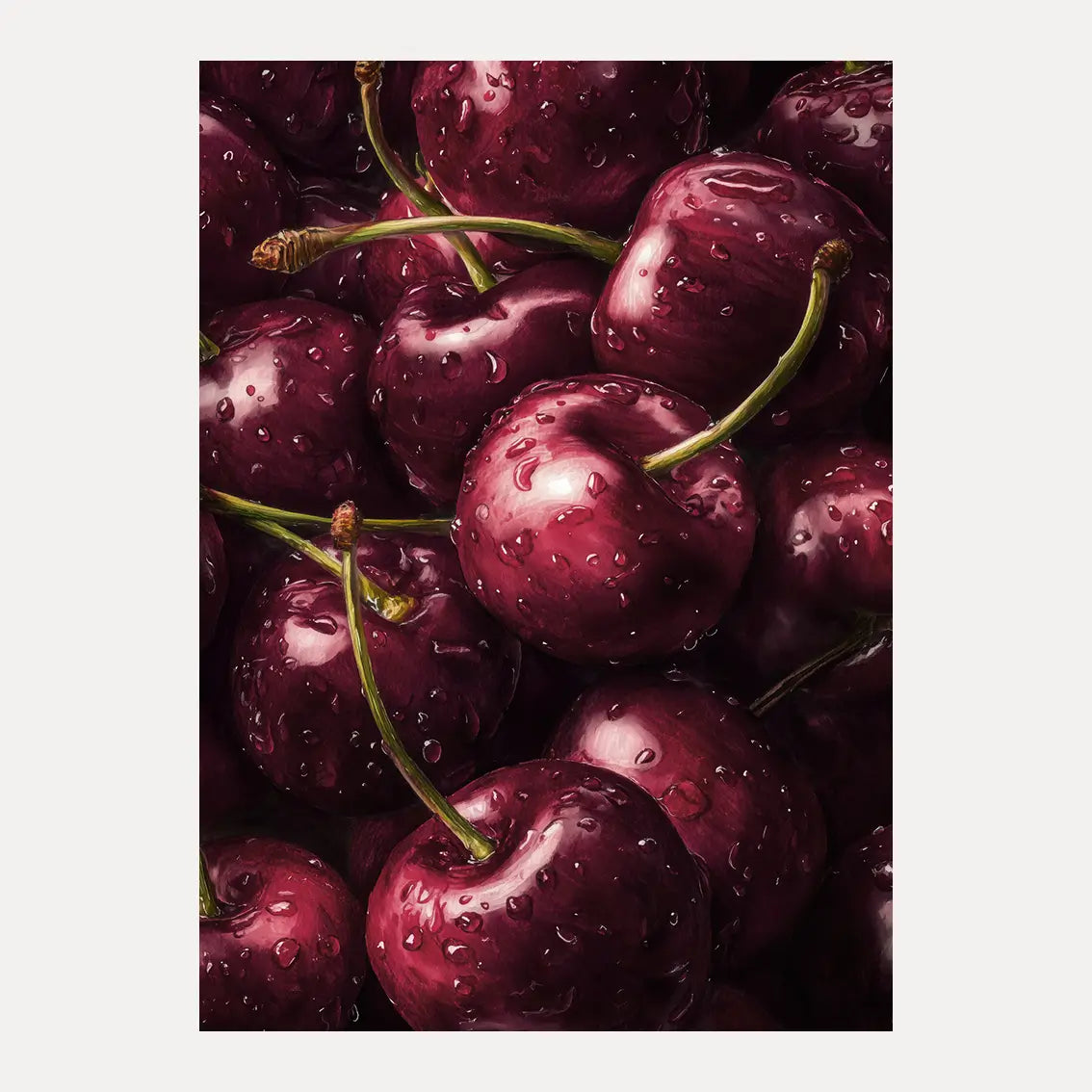 Poster - Velvet Red