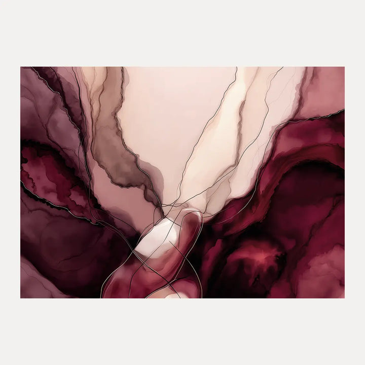 Poster - Liquid Red