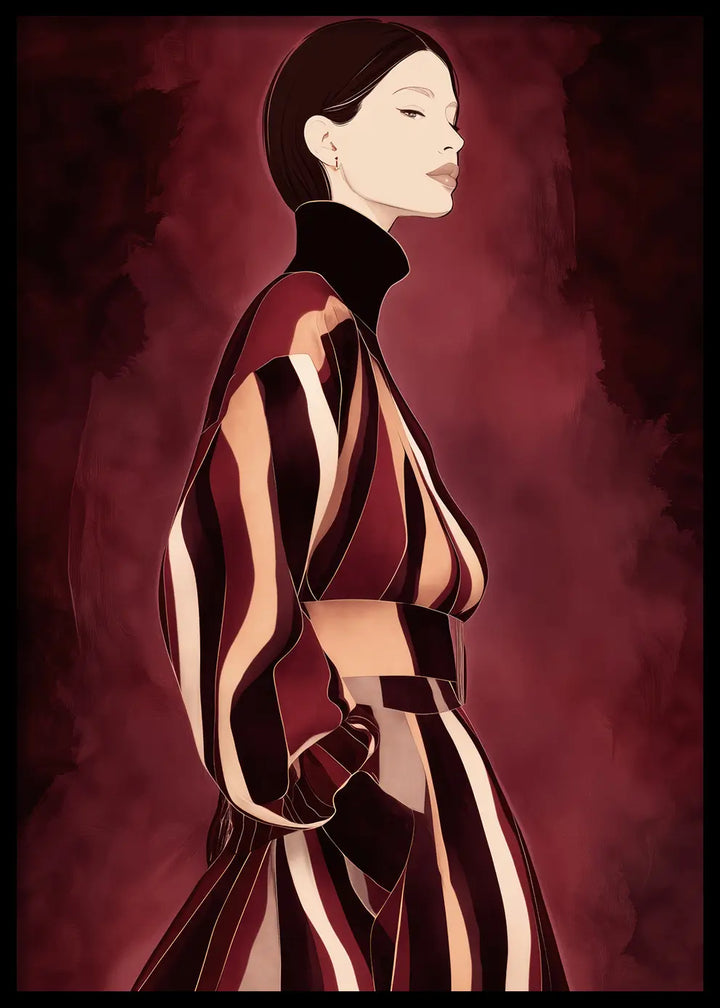 Poster - Red Silhouette