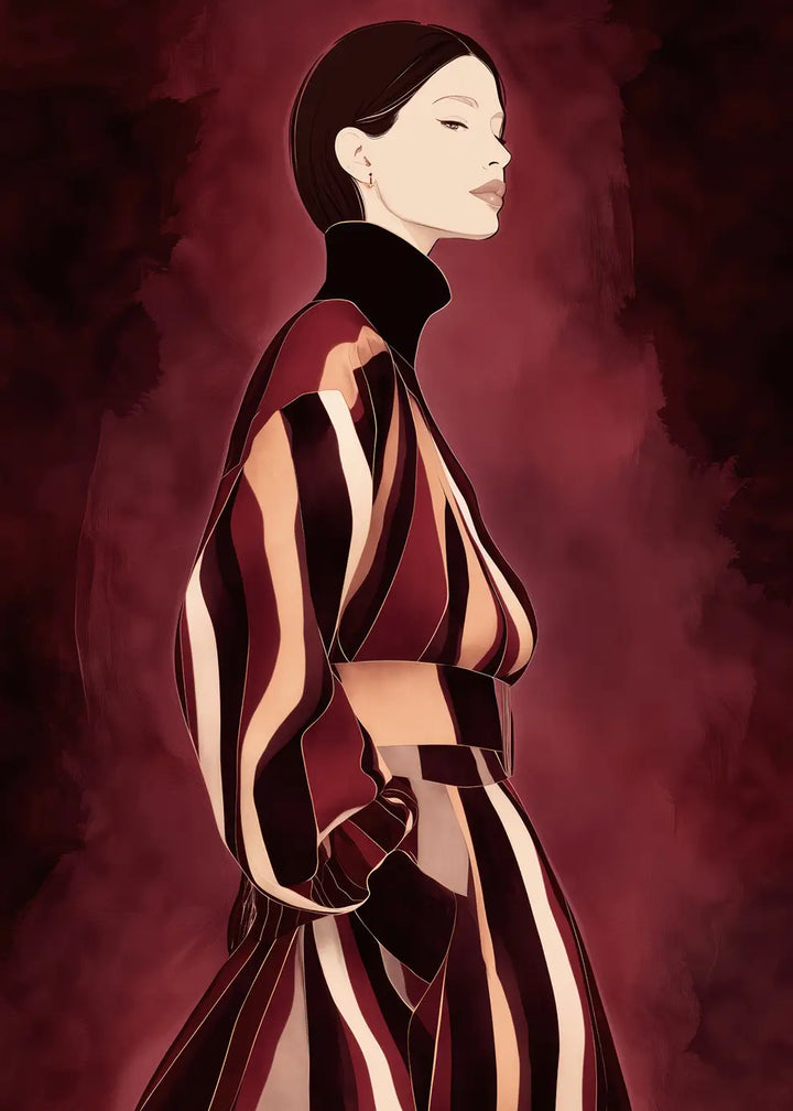 Poster - Red Silhouette