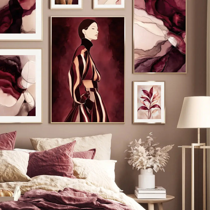 Poster - Red Silhouette