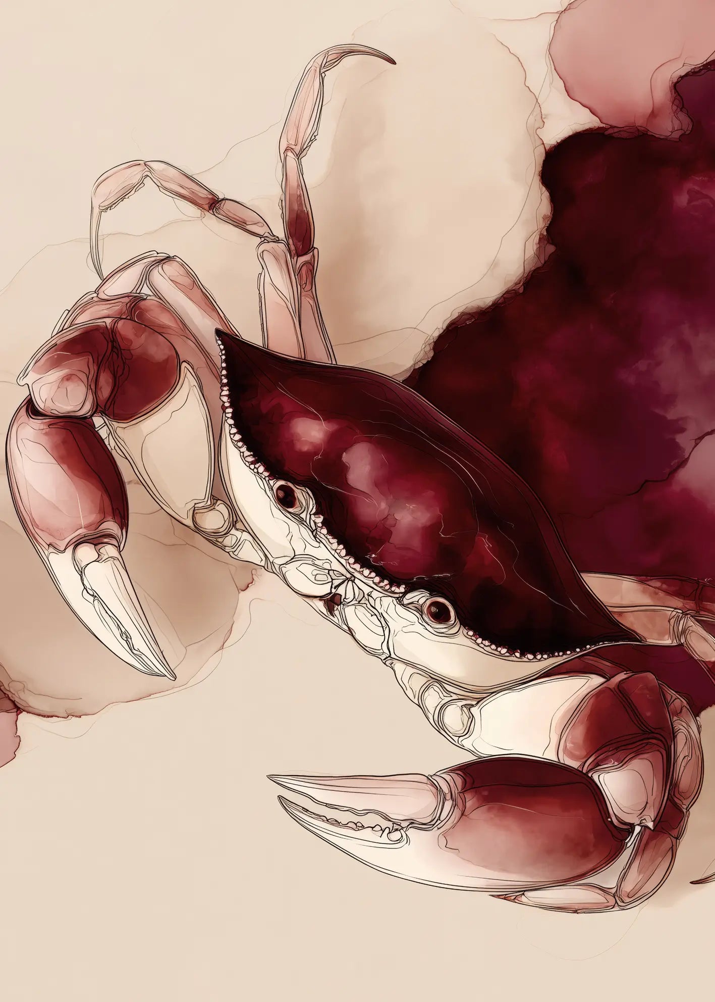 Canvastavla - Claw